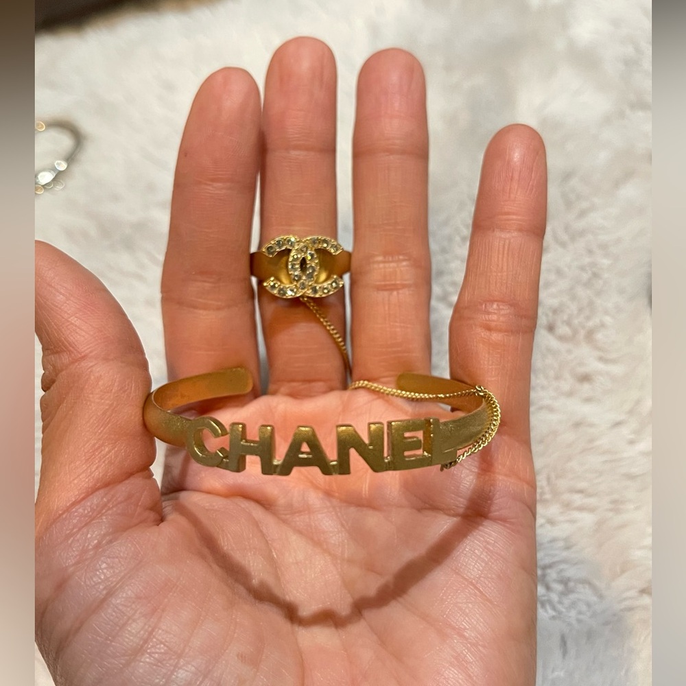 Chanel bracelet and ring